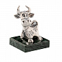 Статуэтка на камне "Бык" (серебро 925*), фотография 2. Интернет-магазин ЛАВКА ПОДАРКОВ